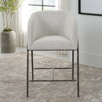 Netta Gray Counter Stool