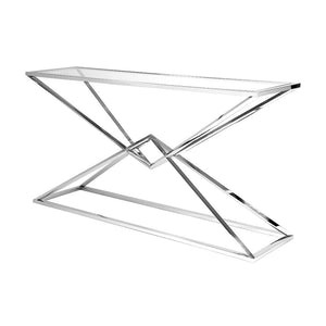 Ekos Stainless Steel Console Table