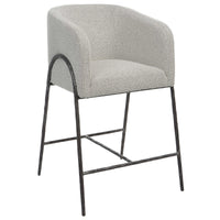 Netta Gray Counter Stool