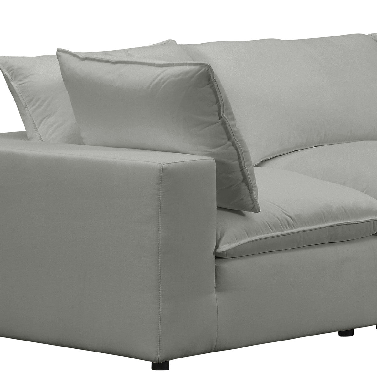 Carlie Slate Modular Sofa - Luxury Living Collection