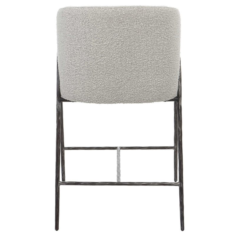 Netta Gray Counter Stool