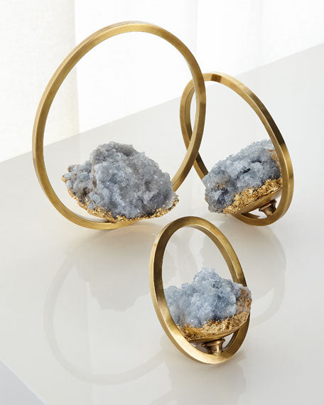 Emma Celesite Hoops - Luxury Living Collection