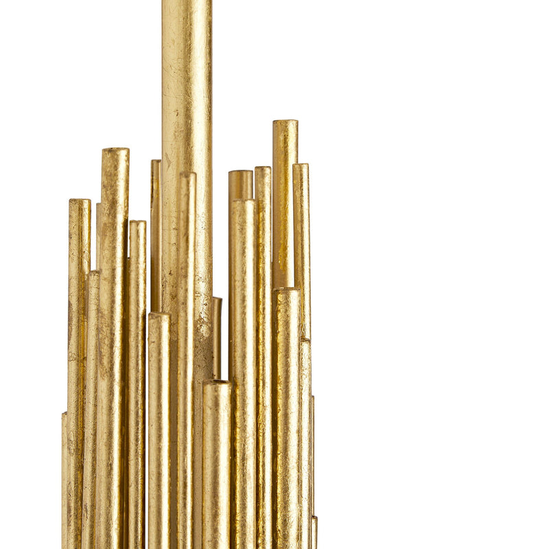 Hensley Gold Leaf Floor Lamp