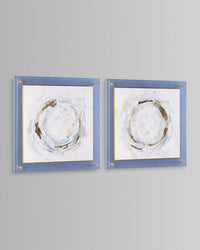 Larissa Halcyon Whirl Paintings - Luxury Living Collection