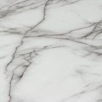 Althea Faux Carrera Marble Dining Table - Luxury Living Collection