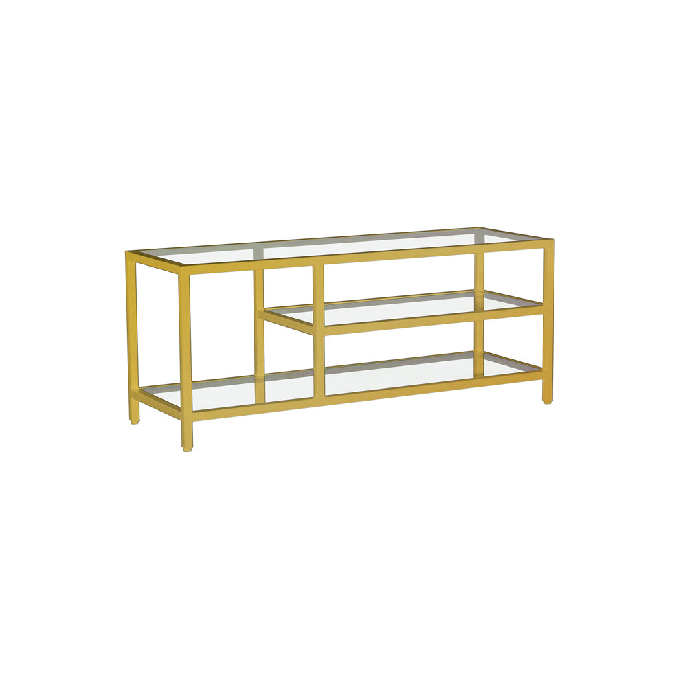 Alaya Condo Size Gold TV Stand
