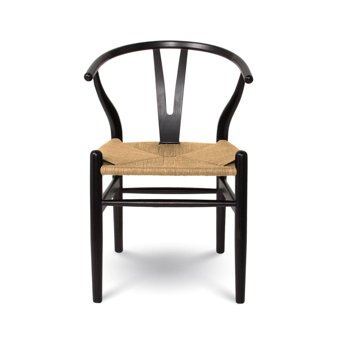 Palma Dining Chair - Black/Natural