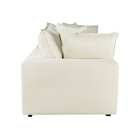 Carlie Natural Modular Loveseat - Luxury Living Collection