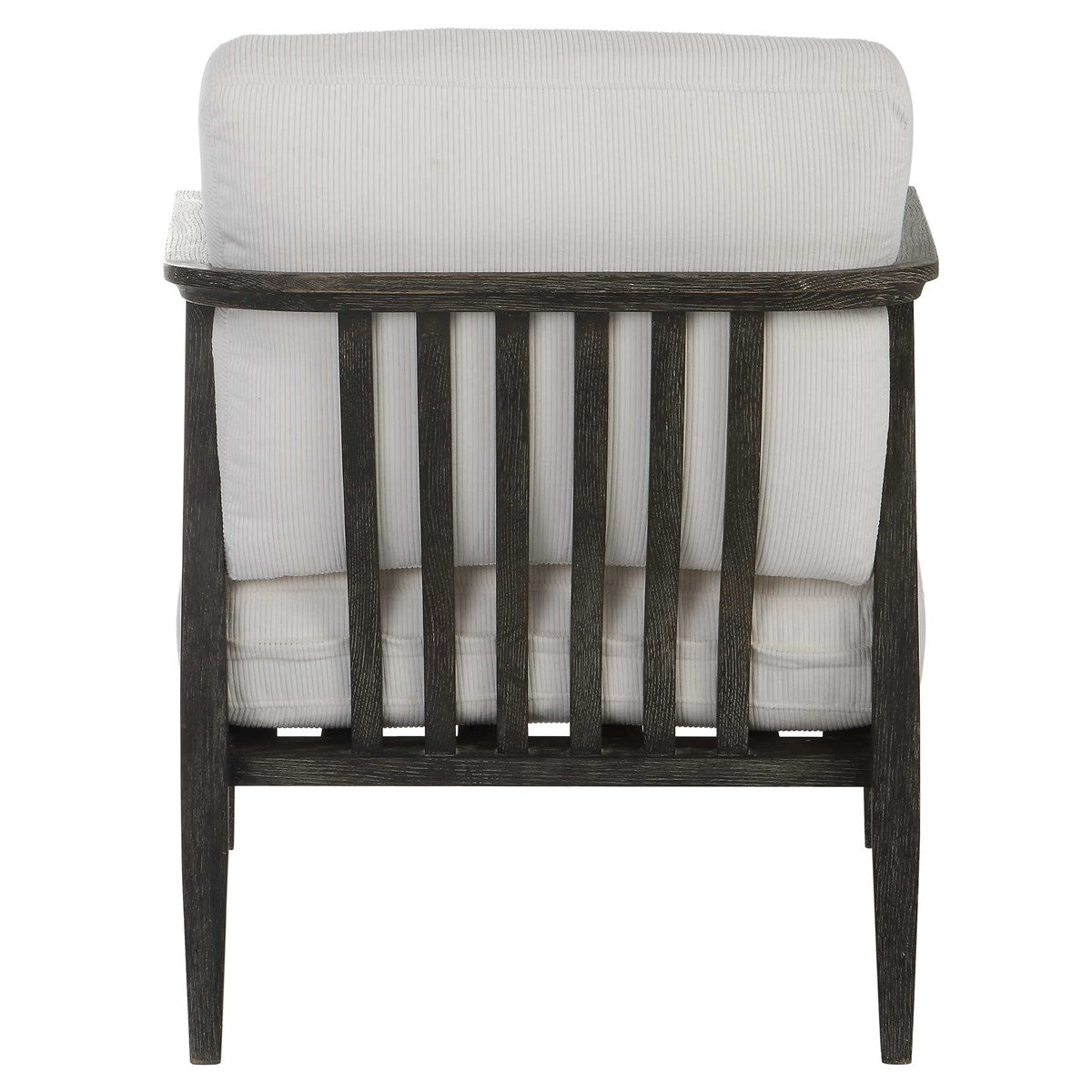 Palerma White Accent Chair