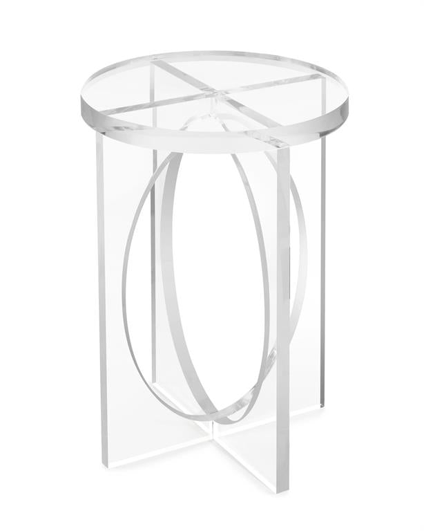 Thatcher Acrylic Martini Side Table - Luxury Living Collection