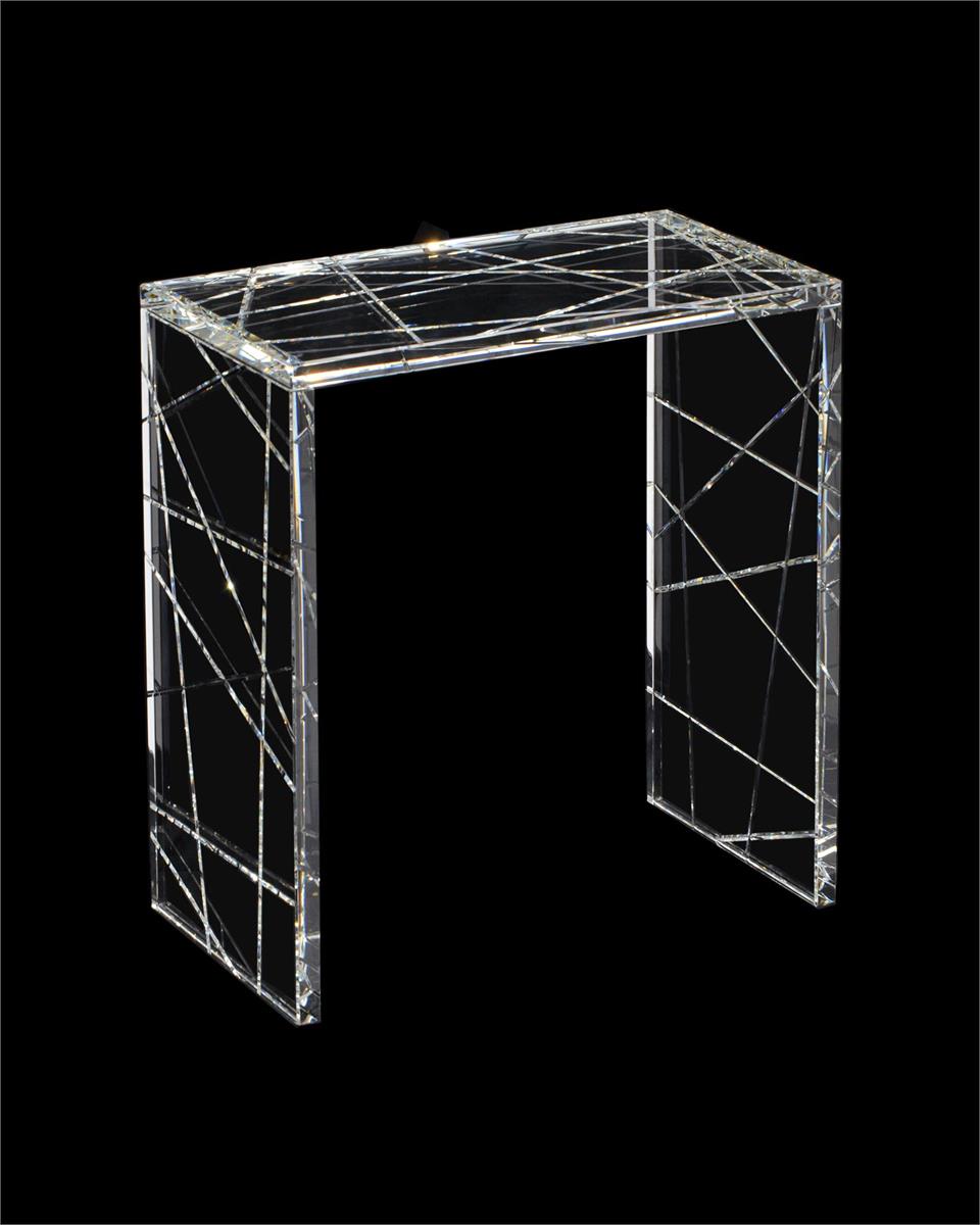 Yardley Crystal Nesting Table - Luxury Living Collection