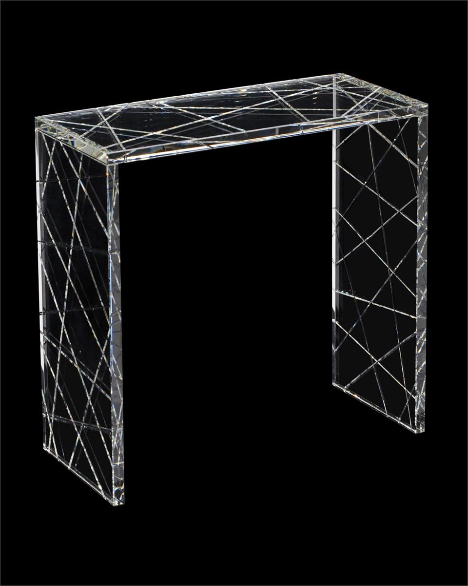 Yardley Crystal Nesting Table - Luxury Living Collection