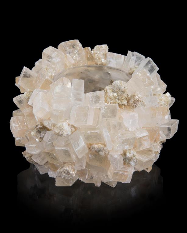 Azalee Calcite with Mica Bowl - Luxury Living Collection