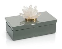 Adaya Long Grey Box with Quartz - Luxury Living Collection