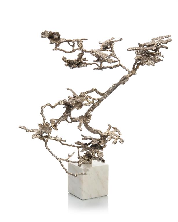 Kimberly Bonsai in Silver - Luxury Living Collection