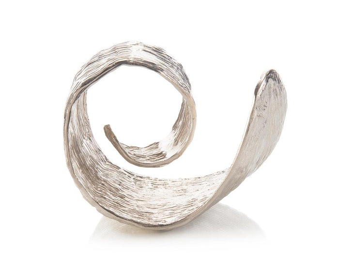 Tinsey Organic Curl in Nickel - Luxury Living Collection