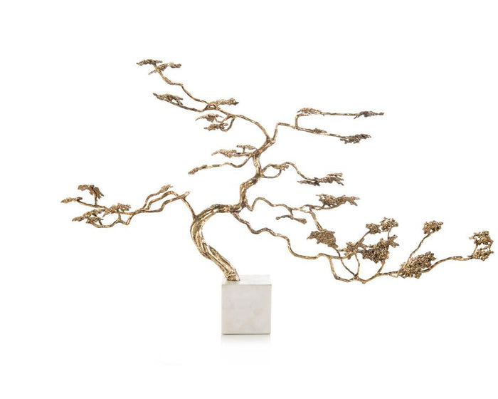Kimberly Bonsai in Brass - Luxury Living Collection