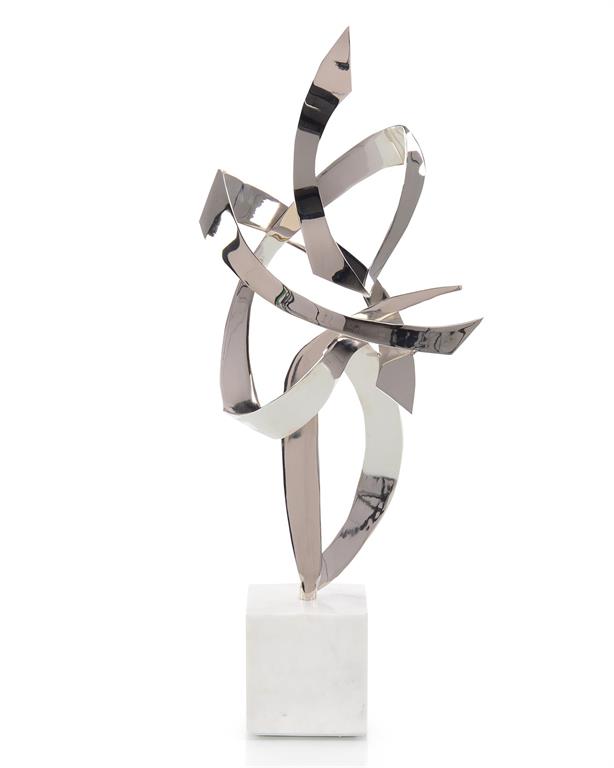 Lorena Ribbon Sculpture - Luxury Living Collection