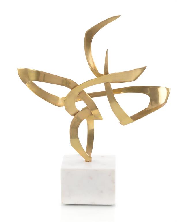 Parker Ribbon Sculpture - Luxury Living Collection