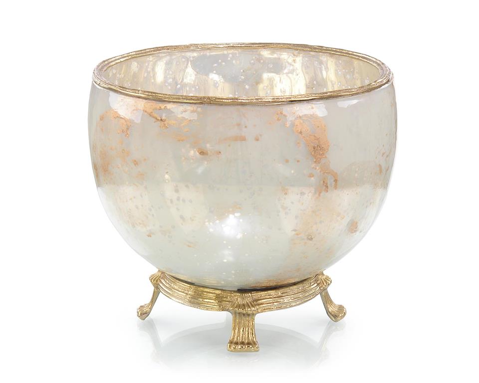 Makayla Simply Classic Pearlized Bowl - Luxury Living Collection