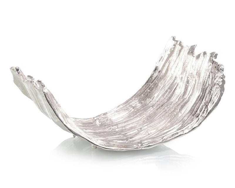 Madelyn Rippled Caddy in Nickel - Luxury Living Collection