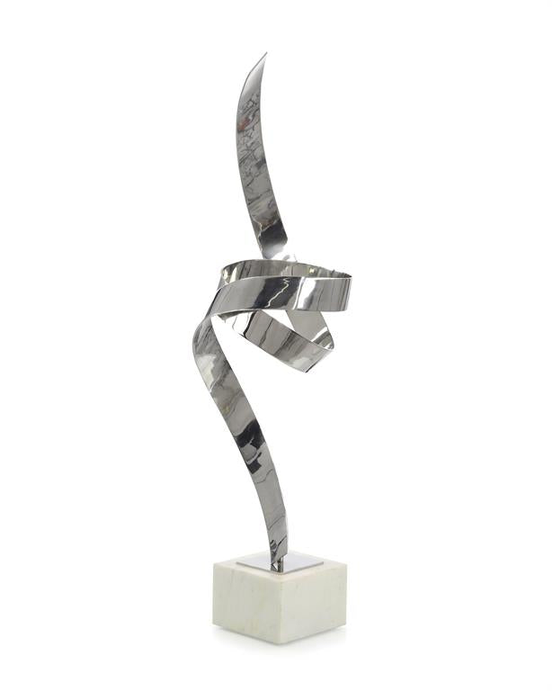 Daniela Curled Sculpture - Luxury Living Collection