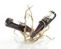 Marcheline Flowing Reeds Double Wine Bottle Cradle - Luxury Living Collection