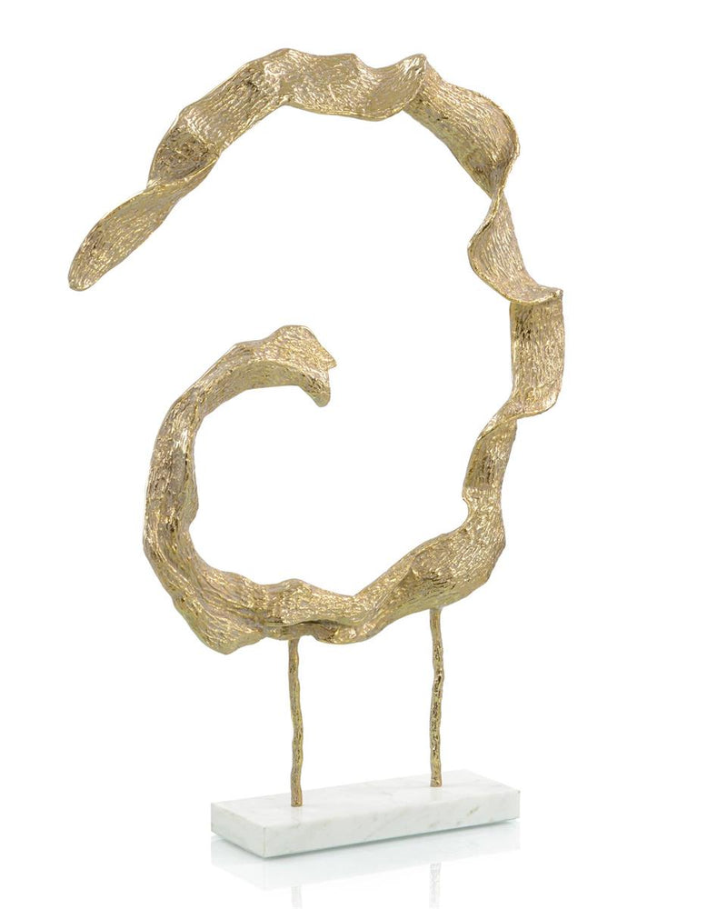 Tova Twisted Ring Sculpture - Luxury Living Collection