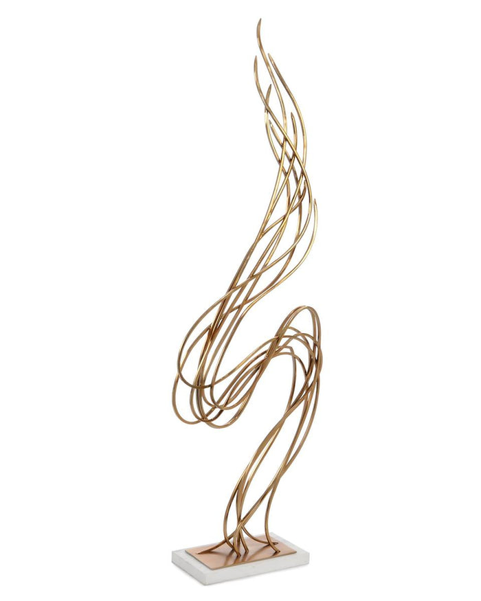 Amitola Brass Sculpture - Luxury Living Collection