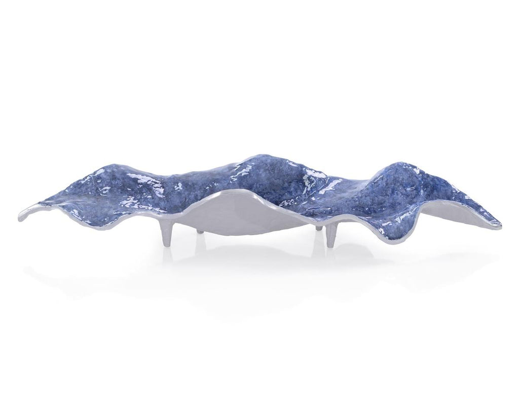Jacira Blue River Leaf Tray - Luxury Living Collection