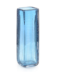 Beulah Ocean Blue Handblown Glass Vases - Luxury Living Collection