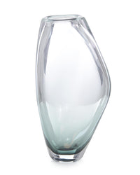 Devi Handblown Translucent Navy Blue Glass Vases - Luxury Living Collection