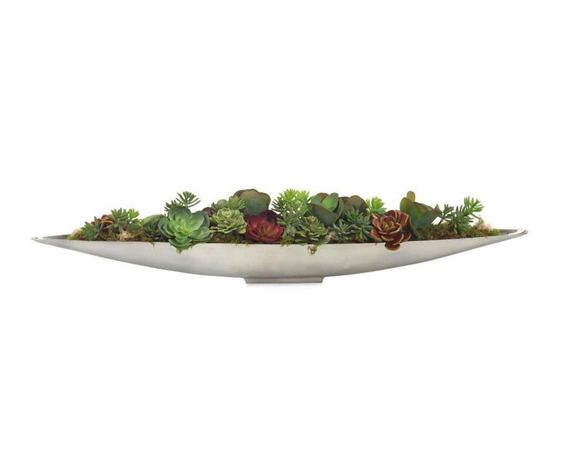 Adhra Succulent Garden in Bowl - Luxury Living Collection