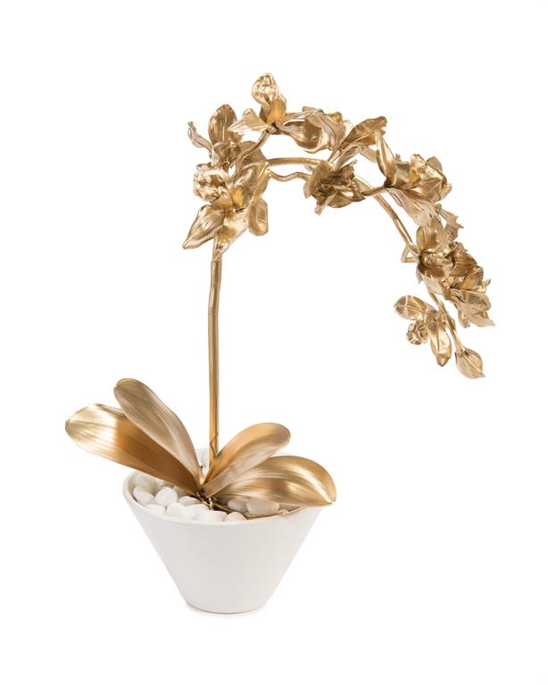 Luminaria Gold on the Rocks in Bowl - Luxury Living Collection