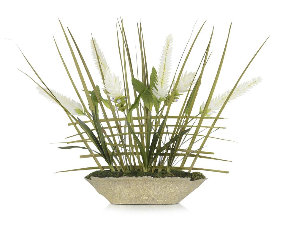 Perle Tropical Ginger in Vase - Luxury Living Collection