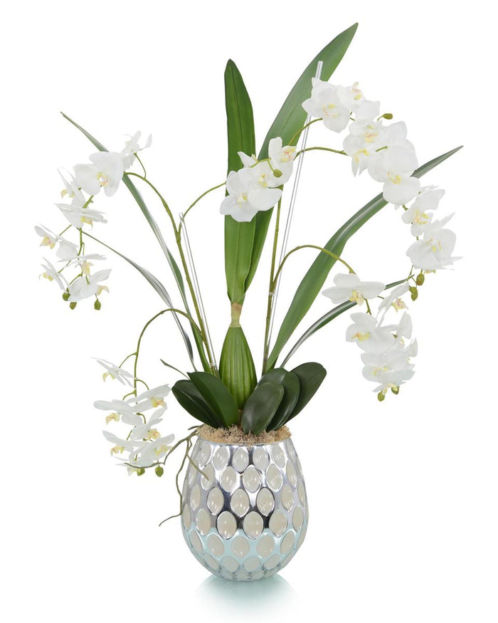 Amalie Pearl Drop in Vase - Luxury Living Collection