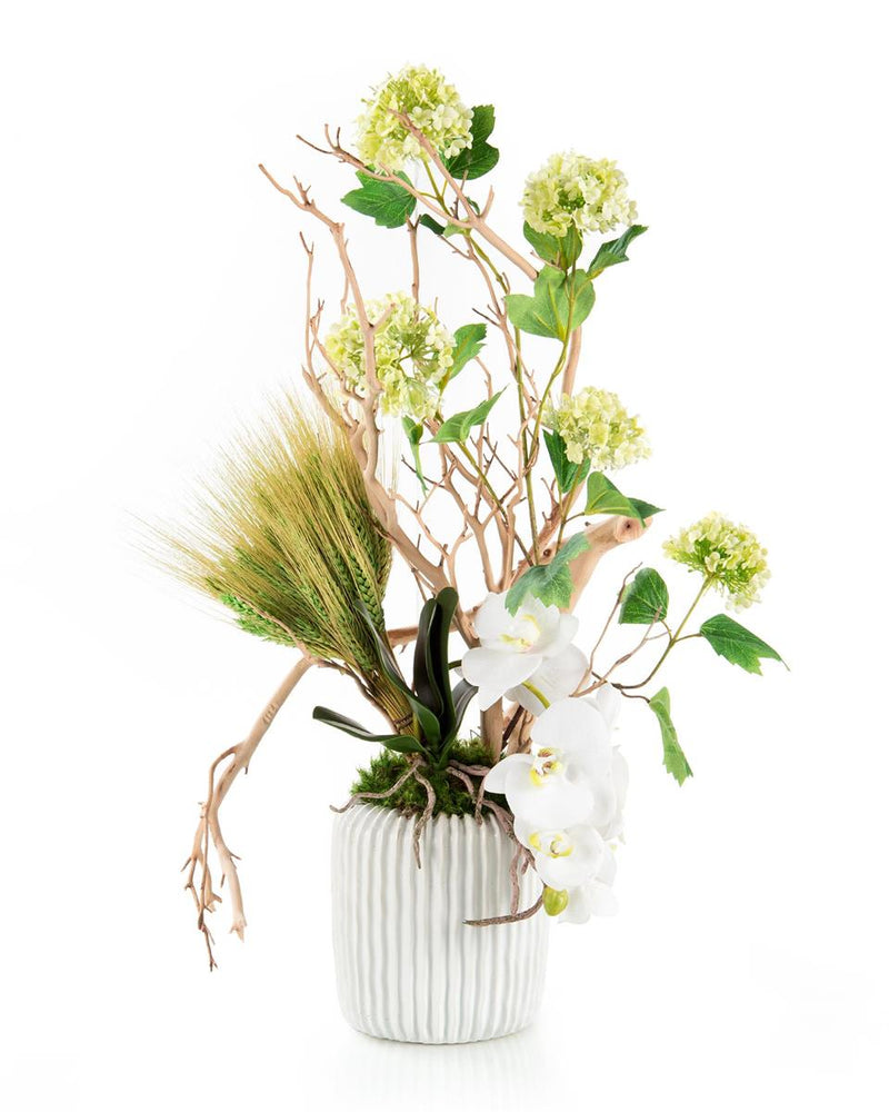Spence Manzanita Marsh in Vase - Luxury Living Collection