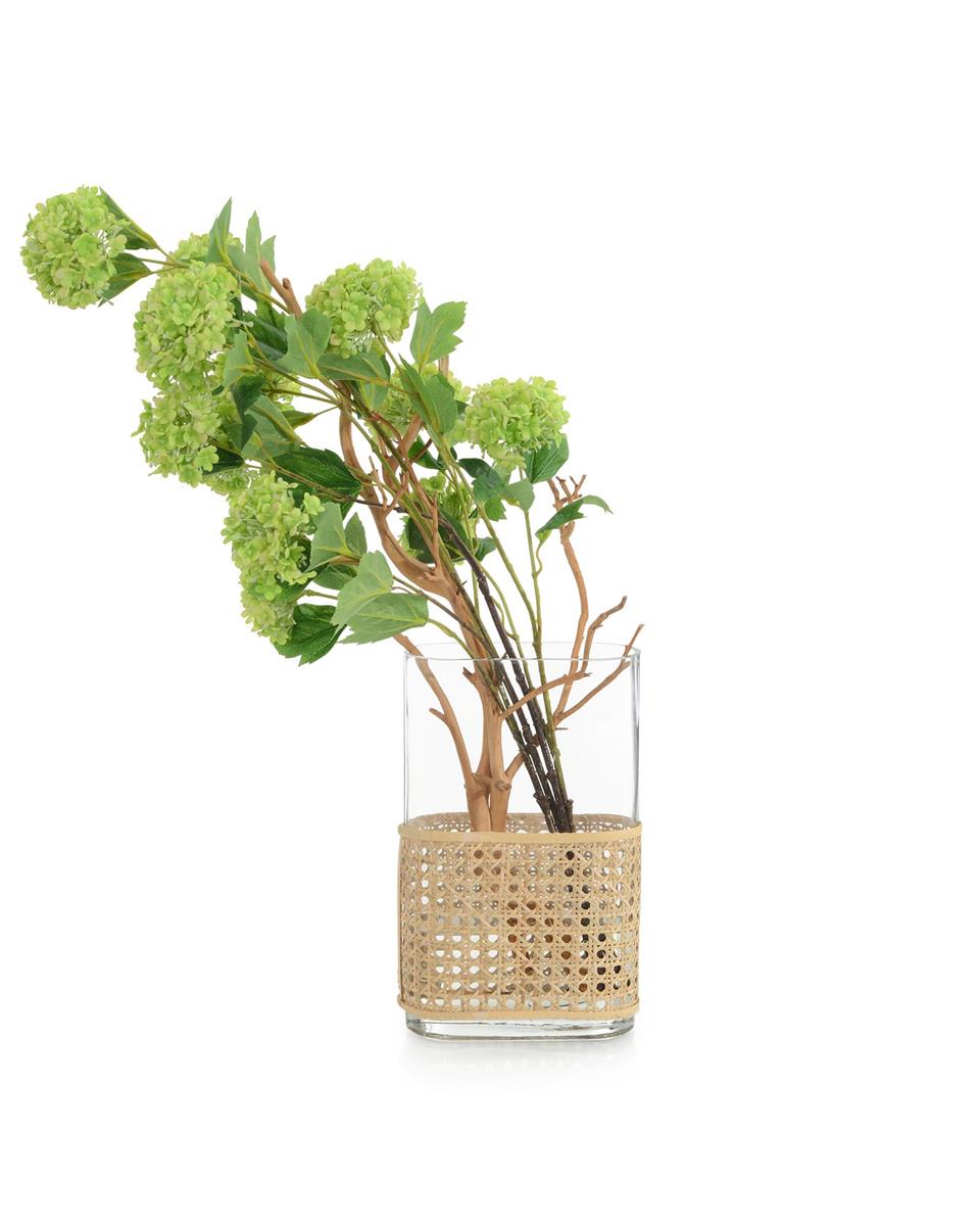 Terra Wicker and Manzanita in Vase - Luxury Living Collection