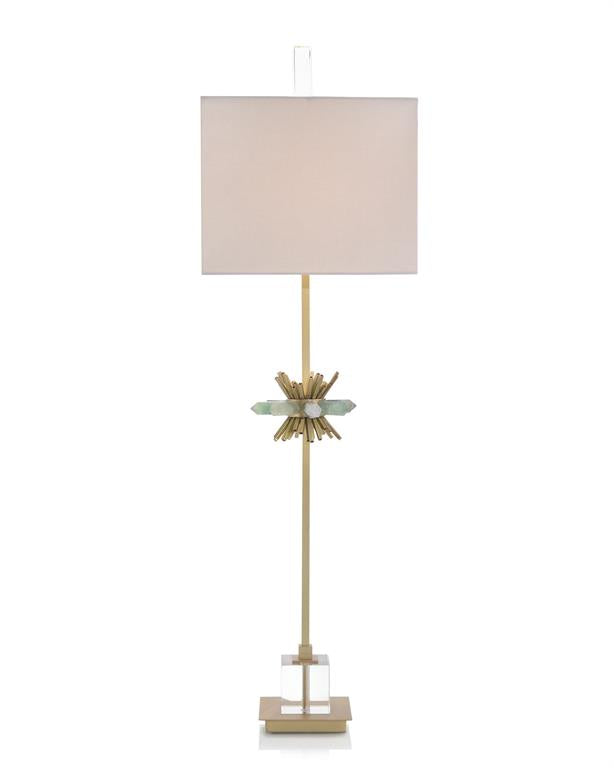 Pia Fluorite Points Buffet Lamp - Luxury Living Collection