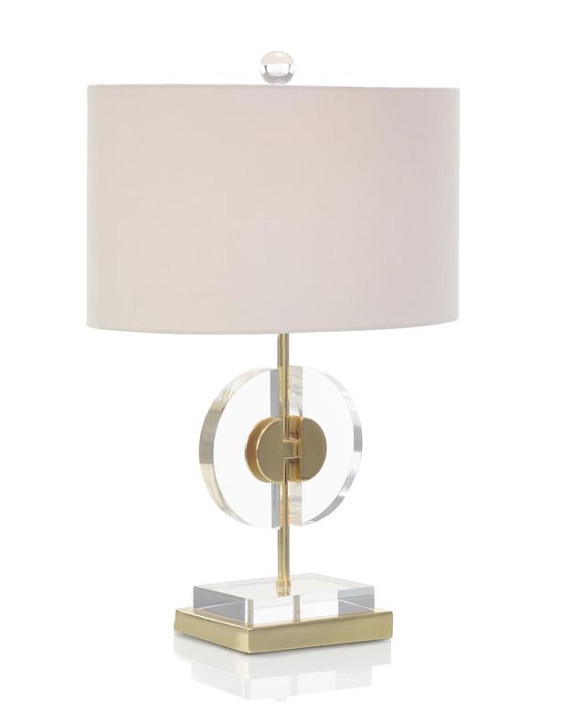 Margaux Half-Moon Table Lamp II - Luxury Living Collection