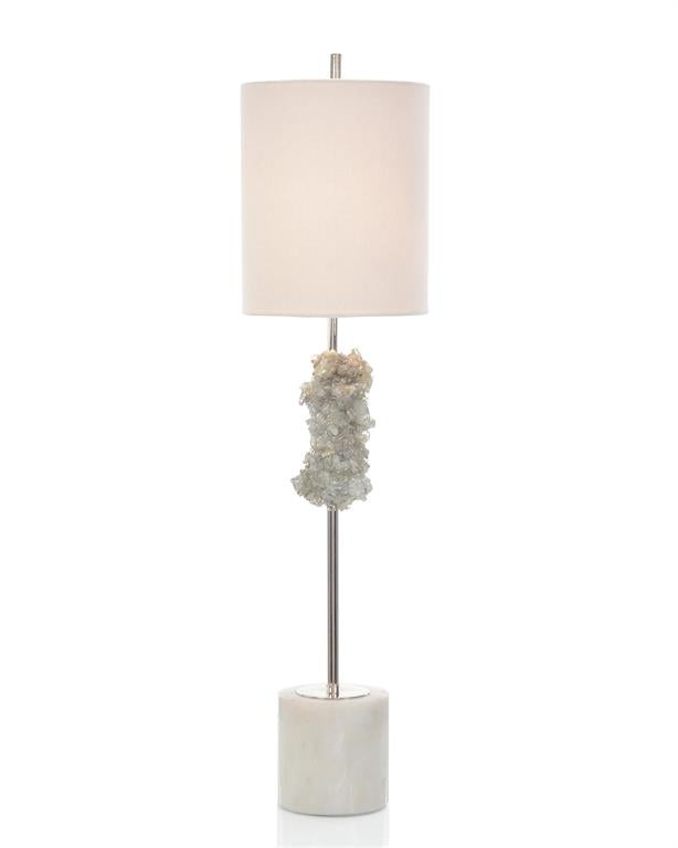 Ruby Glass Nugget Table Lamp - Luxury Living Collection