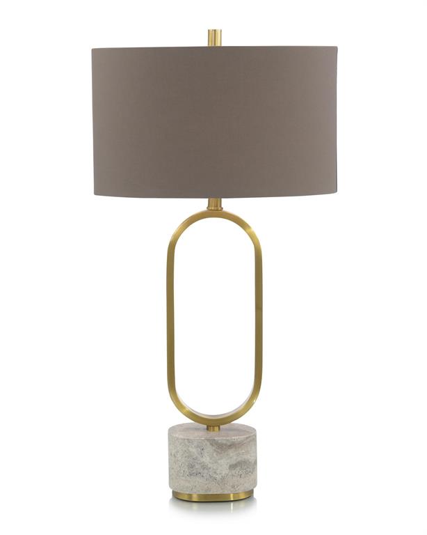 Nuala Golden Loop Table Lamp - Luxury Living Collection