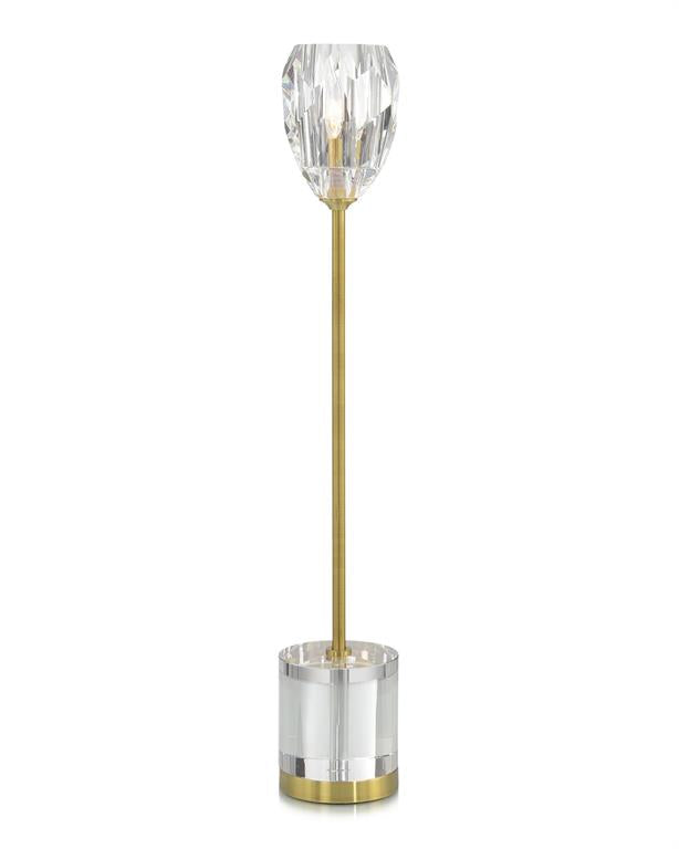 Morrigan Faceted Crystal Buffet Lamp - Luxury Living Collection