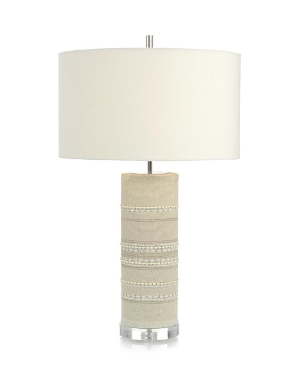 Xavi Beaded Column Table Lamp - Luxury Living Collection