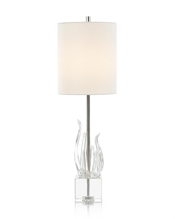Pryor Glass Sculpture Table Lamp - Luxury Living Collection
