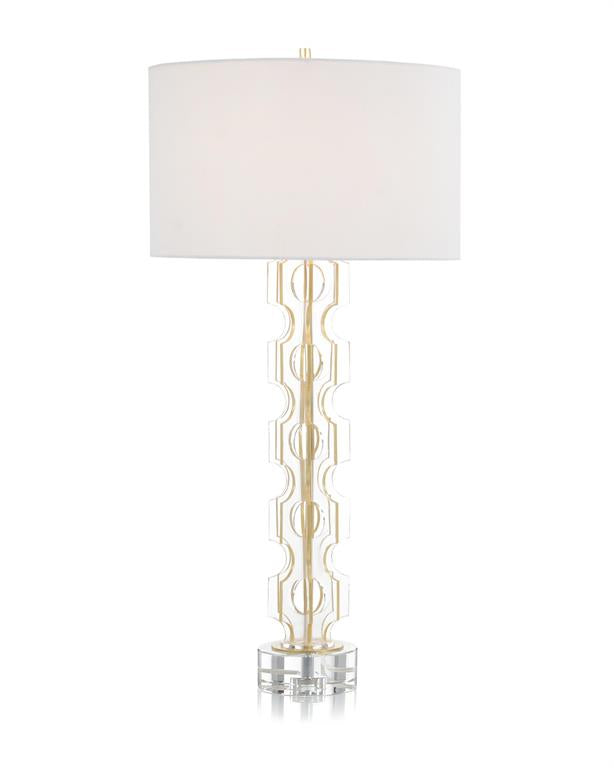 Odelia Acrylic Table Lamp - Luxury Living Collection