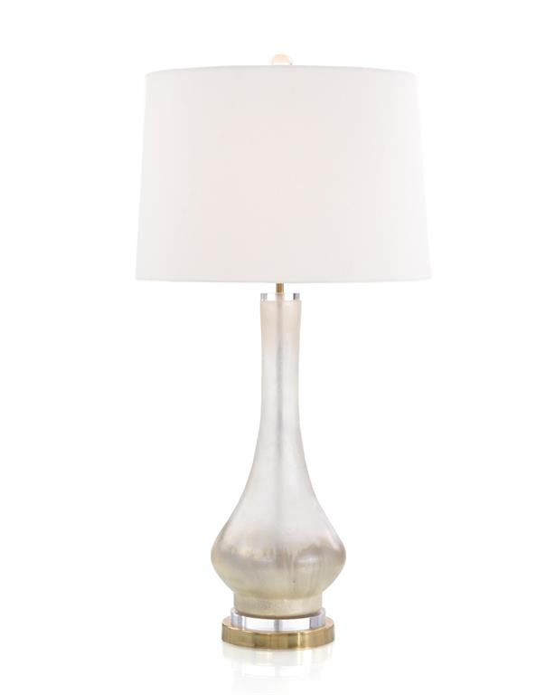 Fabiola Luminescent White Table Lamp - Luxury Living Collection