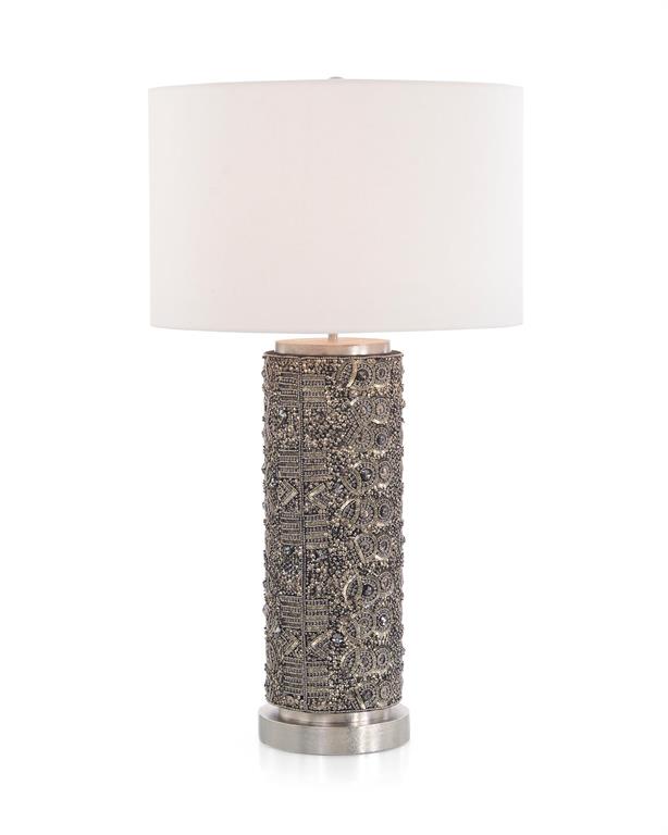 Cillian Hand-Beaded Table Lamp - Luxury Living Collection
