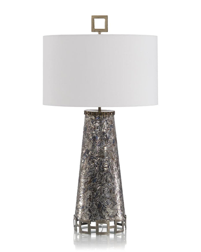 Dita Mosaic Glass Table Lamp - Luxury Living Collection