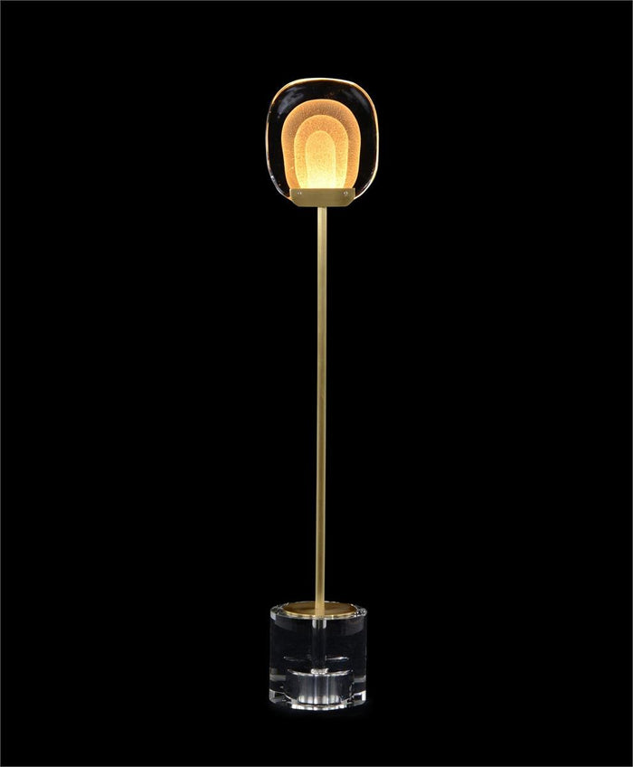 Aubyn Illuminated Glass Buffet Lamp - Luxury Living Collection